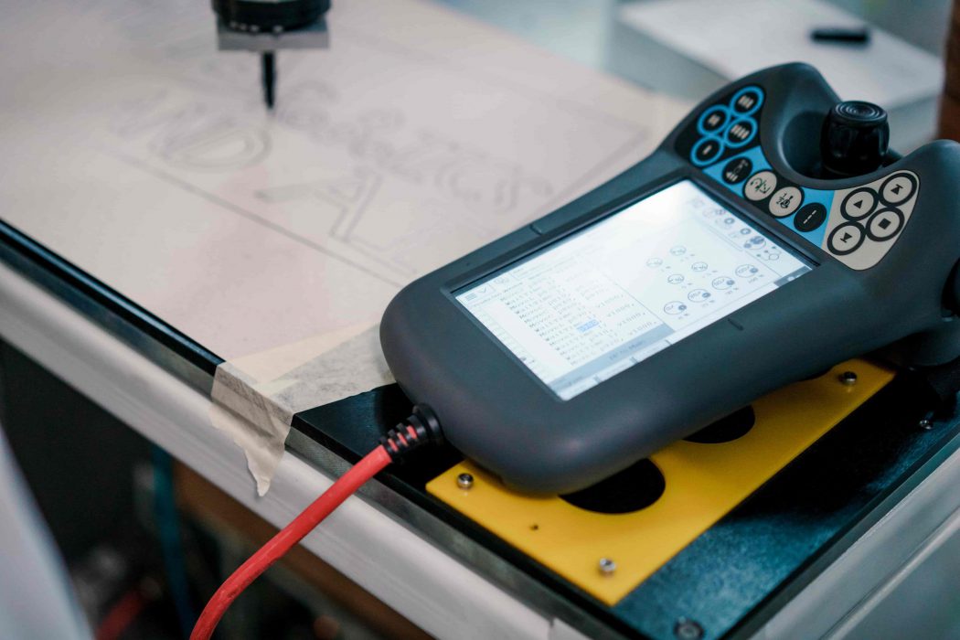 Robotics AI teach pendant